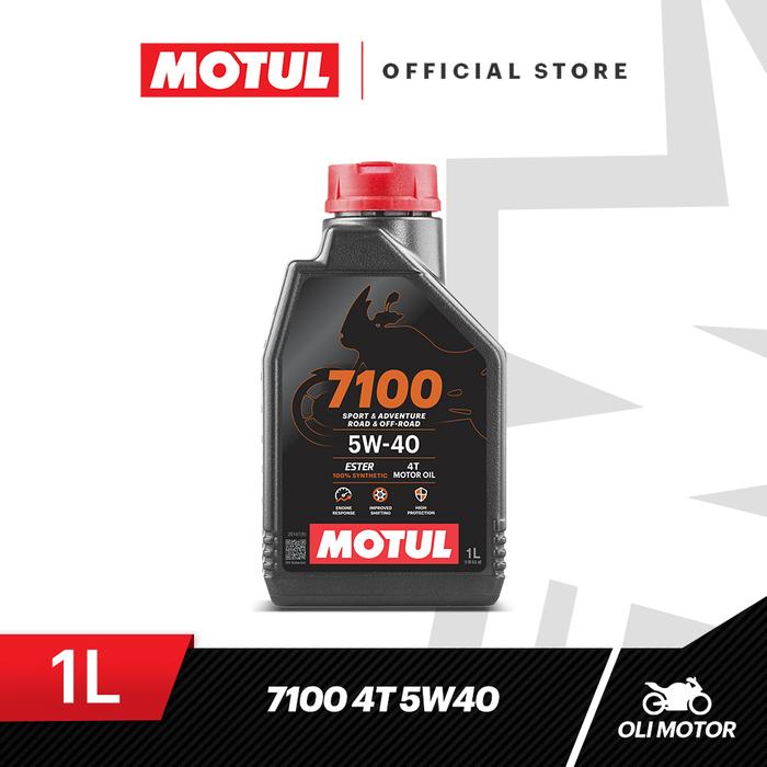 Gambar Oli Motor Motul 7100 4T 5W40 1L II dari MOTUL Indonesia Kota Administrasi Jakarta Utara Tokopedia