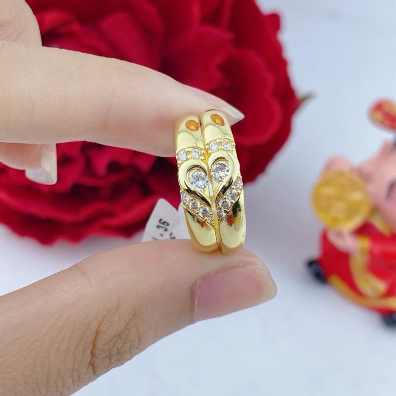  Cặp nhẫn đôi số 7 trang sức Bảo Long 