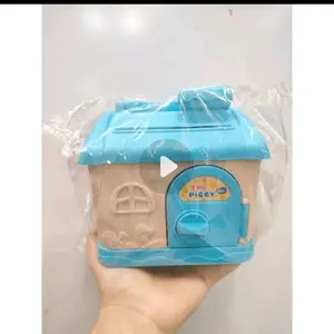 KIDZOONAA - CELENGAN RUMAH MAINAN EDUKASI ANAK PIGGY BANK TEMPAT PENYIMPANAN UANG TABUNGAN