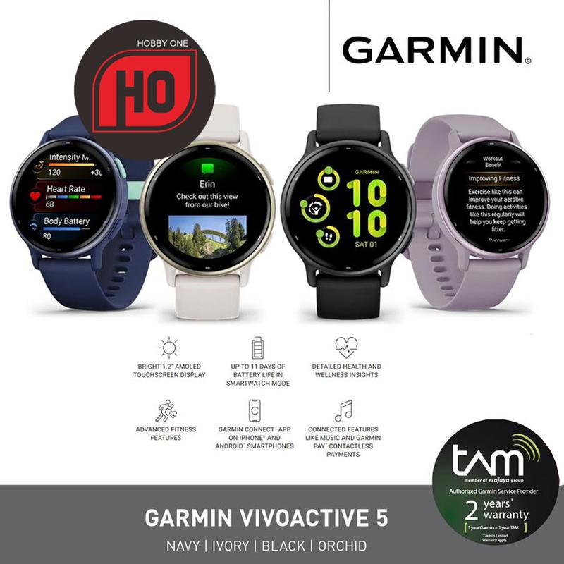 Garmin Vivoactive WiFi- Health GPS Watch With Heart Rate Monitor Shop  Tokopedia