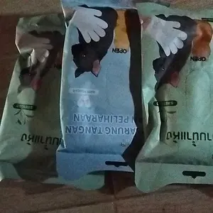 Petcho Sarung Tangan Mandi Kucing, Sarung Tangan Mandi Anjing, Sarung Tangan Pembersih Tubuh Hewan Peliharaan Perawatan Kecantikan Sarung Tangan Basah Deodoran Kulit Lembut dan Tidak Mengiritasi Antibakteri 6/8/10PCS