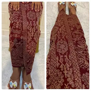 KAMEN JADI BORDIR ANAK TANGGUNG,MOTIF MAHARANI FULL STRAIT/KAMEN BALI/KAMEN BENANG CENDANA METALIC/KAMEN ANAK