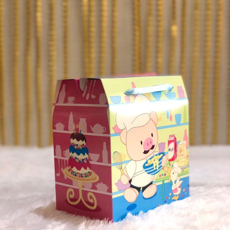 Papermilk / BCR 18.12.20 Kids, Gift Box, Kotak Lipat, Kotak Hadiah, Kotak Bingkisan, Kotak Kado Anak-anak, Kotak Snack, Box Instant , Size 18 x 12 x 20cm , Motif Anak-anak 2