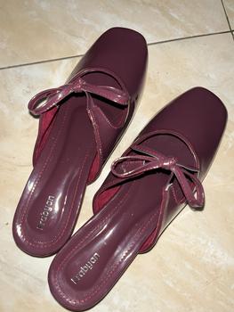 Product Review of Erabyan Shoes - Naisha Sepatu Mules Heels Wanita | Hak 3 cm from R**r 0