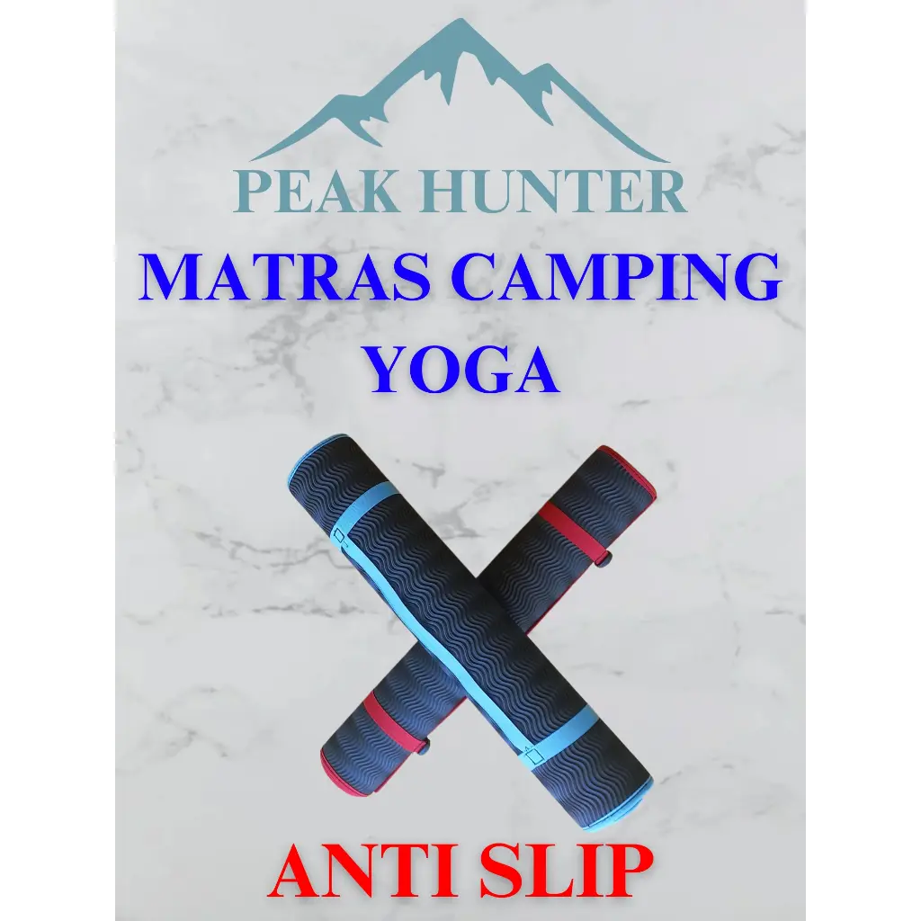 PALING MURAH! MATRAS CAMPING / MATRAS YOGA SERBAGUNA KUAT DAN TAHAN LAMA ANTI SLIP