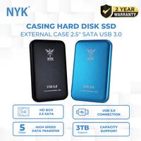 Gambar NYK Casing Hard Disk SSD External Case 2.5" Sata USB 3.0 RANDOM COLORS dari NYK Indonesia Kota Administrasi Jakarta Pusat 1 Tokopedia