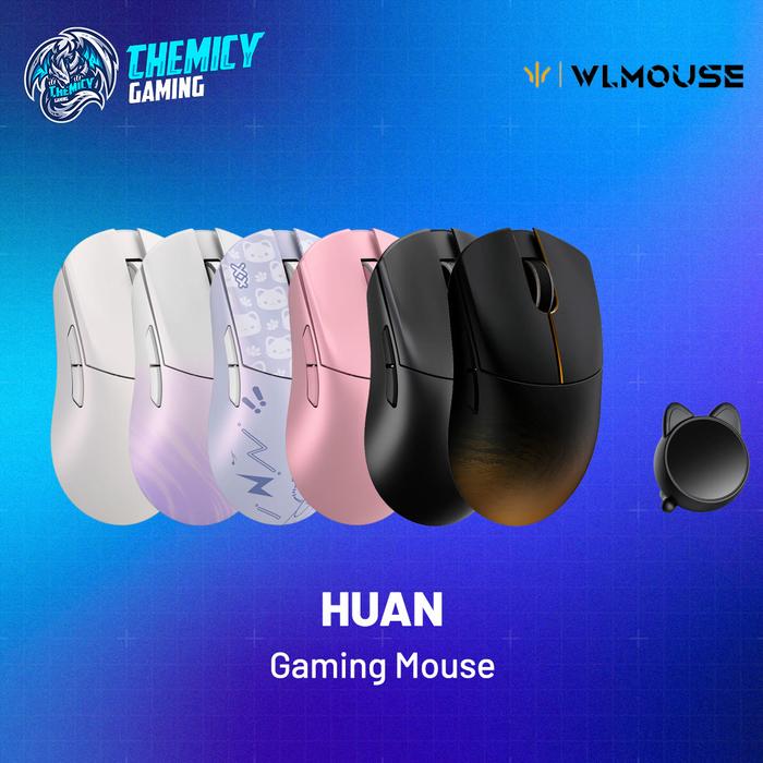 Promo WLMouse / WL Mouse Huan 8K Stainless Magnetic Alloy Wireless
