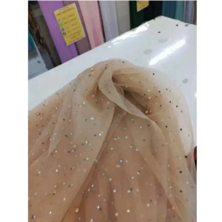 Tile mutiara zeroski Bahan kebaya dan gamis( harga per 1m )COD 1
