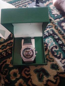 Product Review of PAD HENER LEXICON Jam Tangan Unisex Analog Original Water Resistant Tali Kulit Keren Luxury Chronograph Quartz Calendar Jam Tangan Cowok Sport COD + Kotak Eksklusif from A**i 3