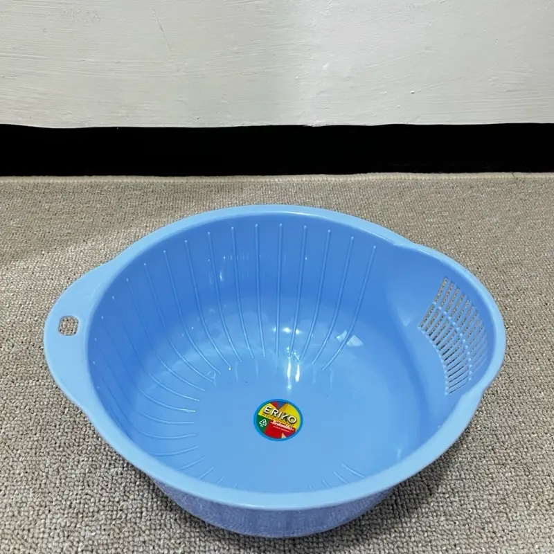 Tempat Cuci Beras Eriko Plastik dengan Saringan - Kitchenware
