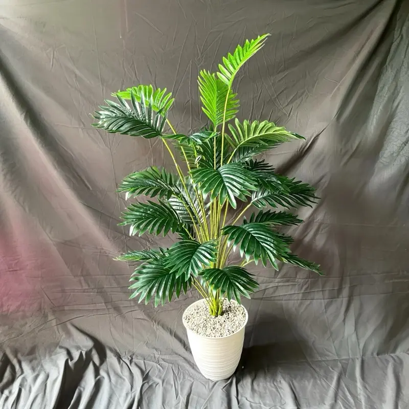 1set palem 120CM TKG artificial dengan pot pirus 0