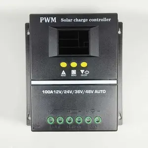 Solar Charge Controller PWM Dual USB Auto 100A