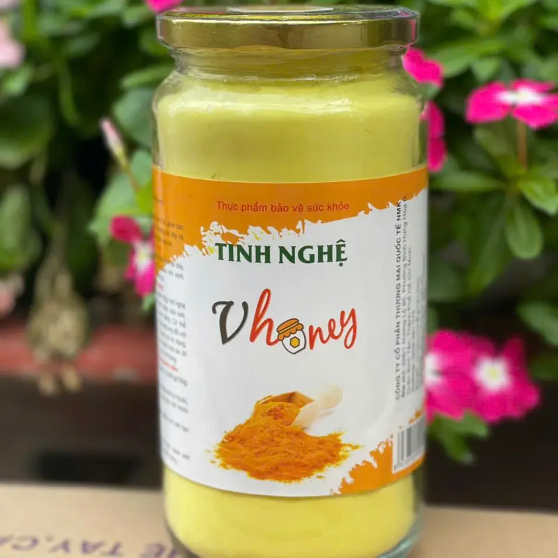 Tinh bột nghệ Nguyên Chất 500g - Sản phẩm 100% nguyên chất từ củ nghệ tươi 0