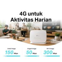 Gambar Tp-Link TL-MR105 300 Mbps Wireless N 4G LTE Router TL MR105 Sinyal Router  WiFi - MR105  dari Dunia Mas Computer Kota Administrasi Jakarta Barat 5 Tokopedia