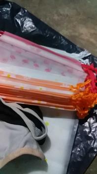 Product Review of HL0072 Random 10 pcs Tas Serut Pouch Transparan Motif Karakter Travel Storage Bag Make Up Organizer Anti Air from t**s 0