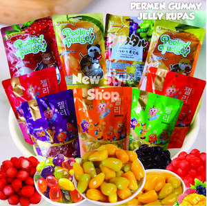 [ HALAL ] Permen Gummy Jelly Kupas / Peeled Fudge Candy / Permen Lunak