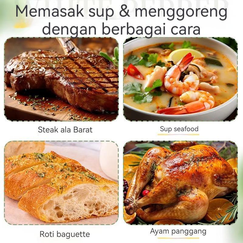 Parsley Garlic Salt Bumbu Tabur Bawang Putih - Rendah Sodium, Praktis & Sehat (0% Lemak, Tanpa MSG)