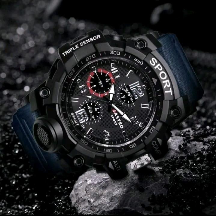 Jam Tangan Anak Pria dan Wanita Gastro Sport Original Analog Strap Rubber Fashion Terkini Free Box Dan Battre COD Karet 3