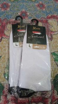 Product Review of Kanik Kaos Kaki Sekolah Putih Hitam Putih Hitam from d**i 0