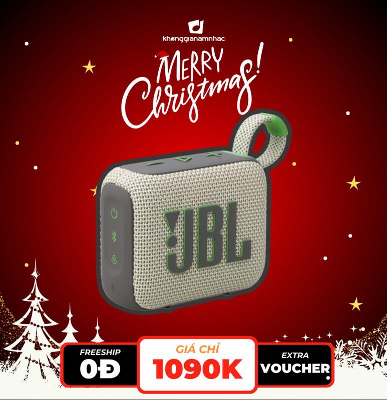   KOC  Loa Di Động Bluetooth JBL Go 4- Nghe Nhạc Củ Loa Chống nước Bass căng Nhỏ gọn 