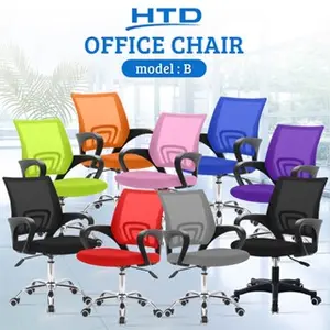 Bettergrow Kursi Kerja Kantor Hidrolik Office Chair Hidrolik Roda Berputar Multifungsi Adjustable Furniture Sandaran
