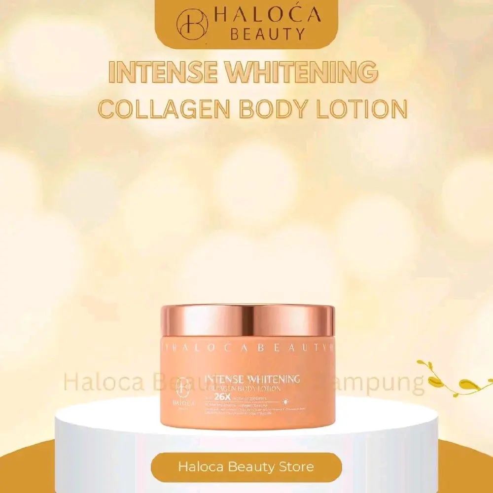 [ HALOCA BEAUTY ] (1Pcs) (NIACINAMIDE 5%) HB Intense Whitening Bibit Collagen Lotion 26x Active Ingeredient 250 GR