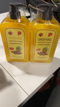 Product Review of [SG Stock] 1000ml Ginger King Hair Wash Shampoo Conditioner Everyday Series Haircare Nourishing Cleanser Cleansing from l**n 1