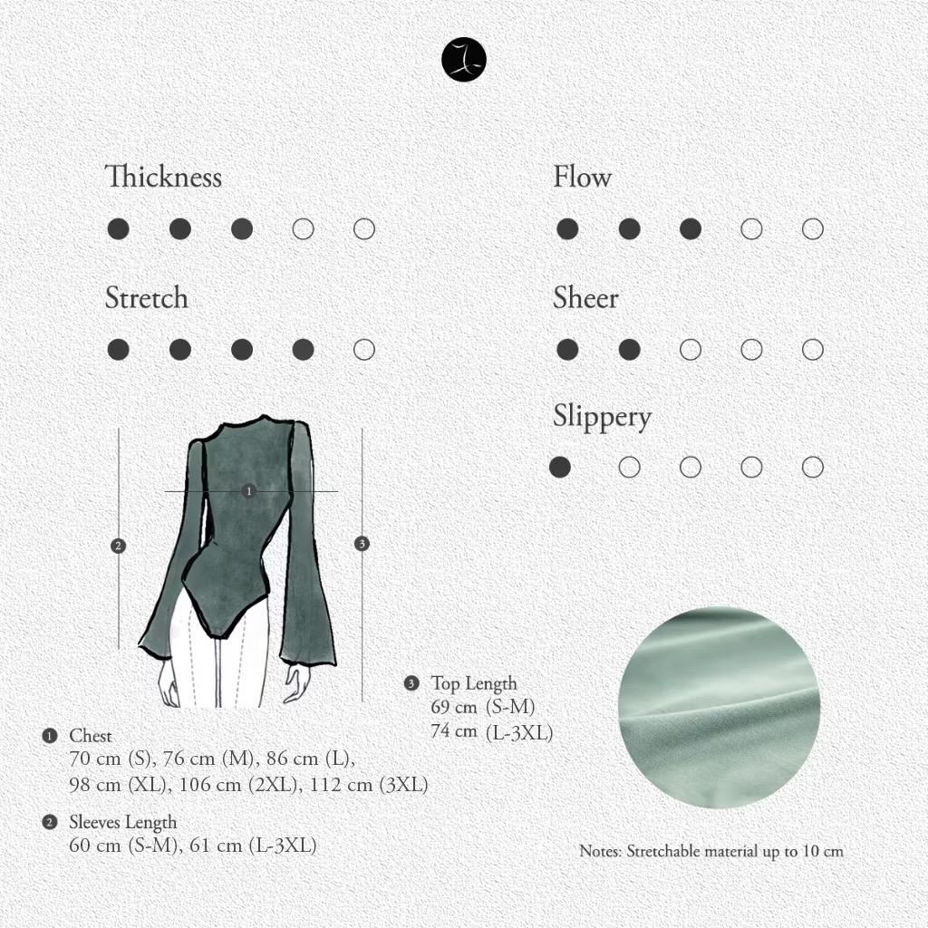 Lafiye - Ode Sculpting Flare Suit / Basic Wear