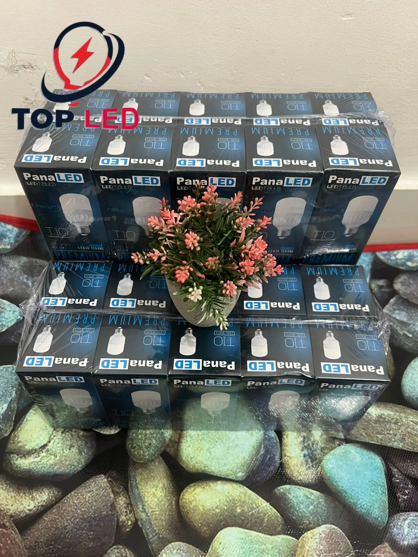 PanaLED Bulb Premium 10Watt PAKET MURAH 10pcs - Putih