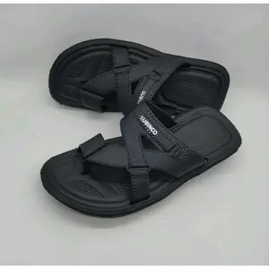 sandal jepit karet harian sandal pria dewasa casual keren murah Sendal Coklat