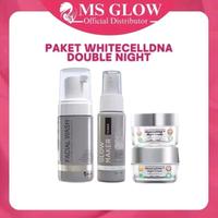 Gambar Ms Glow Paket Wajah Double Cream Malam Bebas Pilih Perawatan Kotoran Membersihkan Mencerahkan Muka Facial Pencerah - DOUBLE ACNE NIGHT dari msglowbeauty.banten Kab. Pandeglang 4 Tokopedia