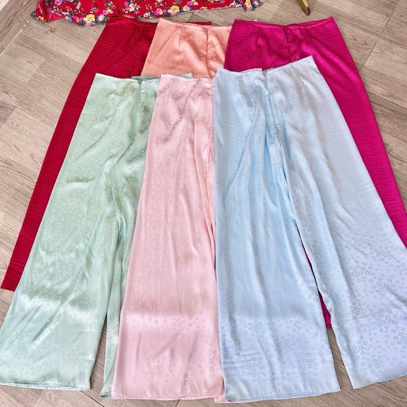  Quần lụa gấm tơ tằm cao cấp size 50-70kg 