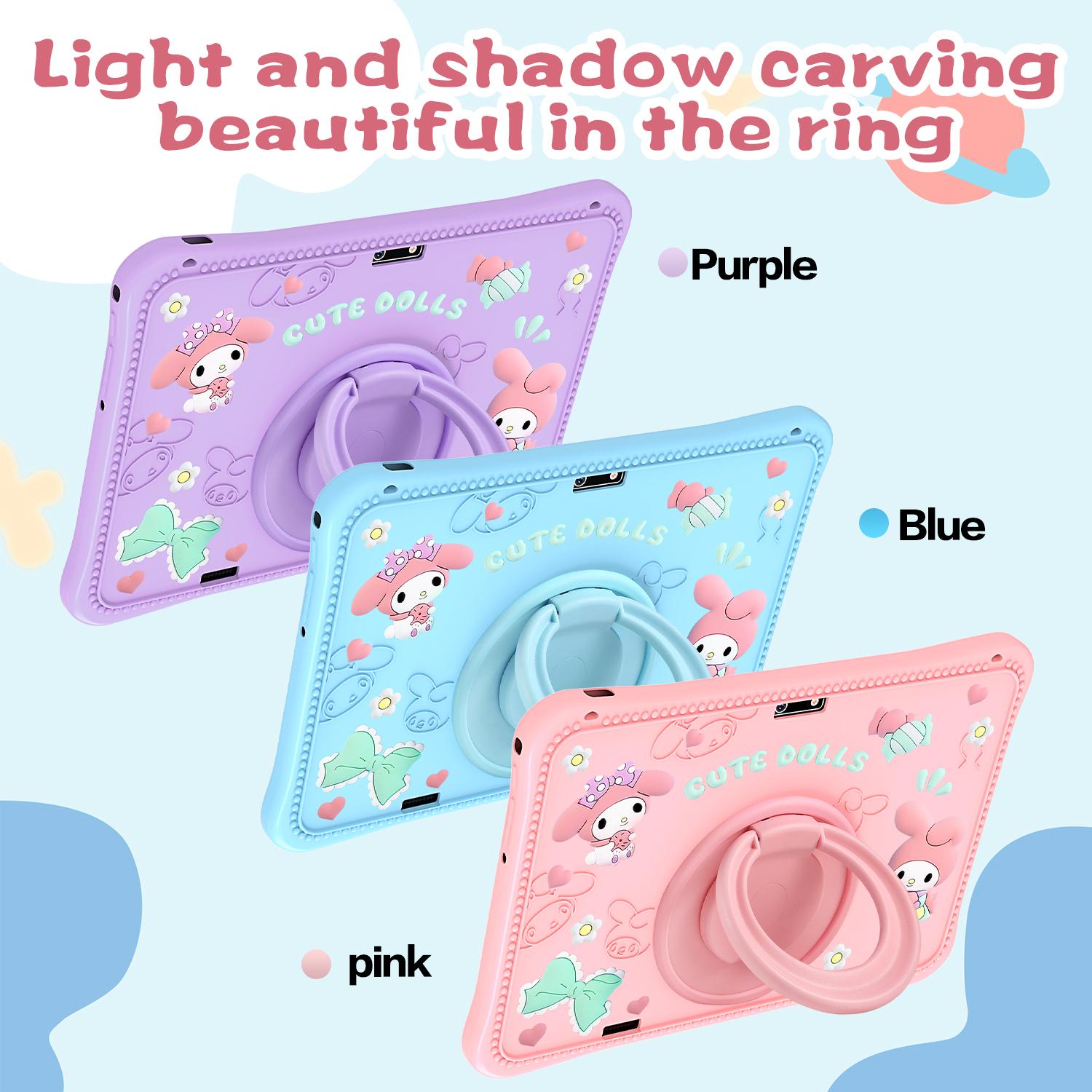 TAGOCHI Tablet Anak Baru 10.1 inch (RAM 12GB+ROM 512GB) Tablet Android Edukasi FHD+ Eye Comfort Display Wifi 5G Dual SIM Kids