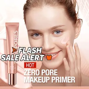 【Zero Pore] Pore yang tidak terlihat Fokus Lembut Makeup Primer Oil Control Long-Lasting Brightening Base
