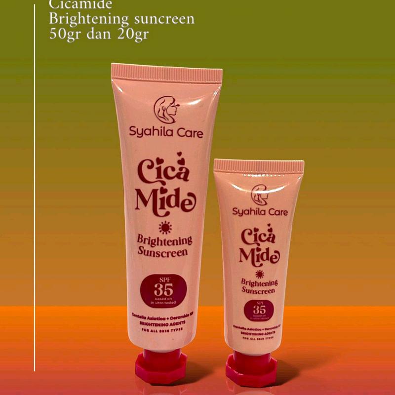CICAMIDE BRIGHTENING SUNSCREEN SYAHILA CARE SPF 35 0
