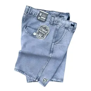 Celana Pendek Jeans Pria Denim Premium Terbaru Snow Wash Dewasa Distro