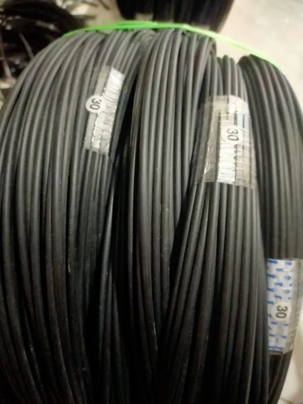 Ruji sangkar fiber hitam ukuran besar Kulitan 3 mm, 3.5 mm, 4 mm 1