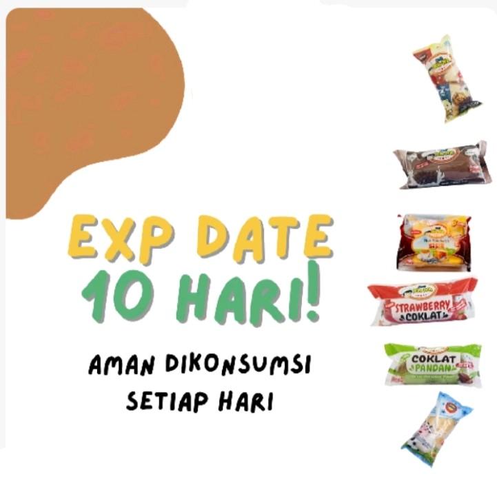 Roti Nana Coklat Stroberry Isi 5 Pcs Murah - Promo Ter Strawberry batas - Snack, Hadiah, Maryam Frozen Susu Makanan 2