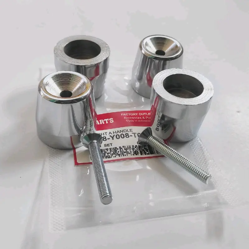 Jalu Stang Bandul Bubut Intan Kilap Beat Deluxe, Vario 160, Genio - Full Aluminium - Motorcycle, Motor 0