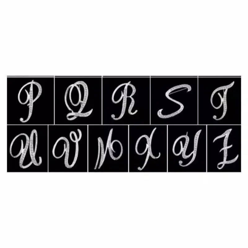 Bros Huruf Bros Inisial Bros Alfabet A B C D E F G H I J K L M N O P Q R S T U V W X Y Z Gold dan Silver Bros Dada Bros Kebaya Bros Jilbab Bros Wanita Bros Kutubaru Brooch Aksesories BZO 6