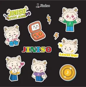 JINISO - GENJIO Full Sticker Pack