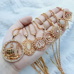 KALUNG WANITA HIJAB PANJANG 75CM + LIONTIN ET.61