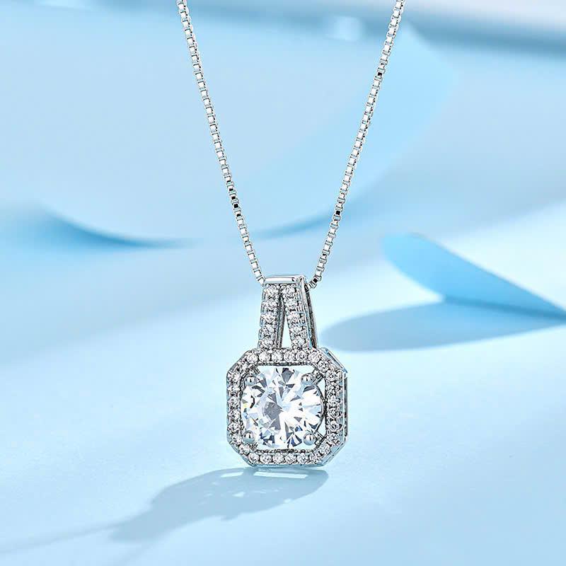  WF08- DÂY CHUYỀN THIẾT KẾ ĐÍNH ĐÁ MẶT CHỮ A CAO CẤP SANG TRỌNG 