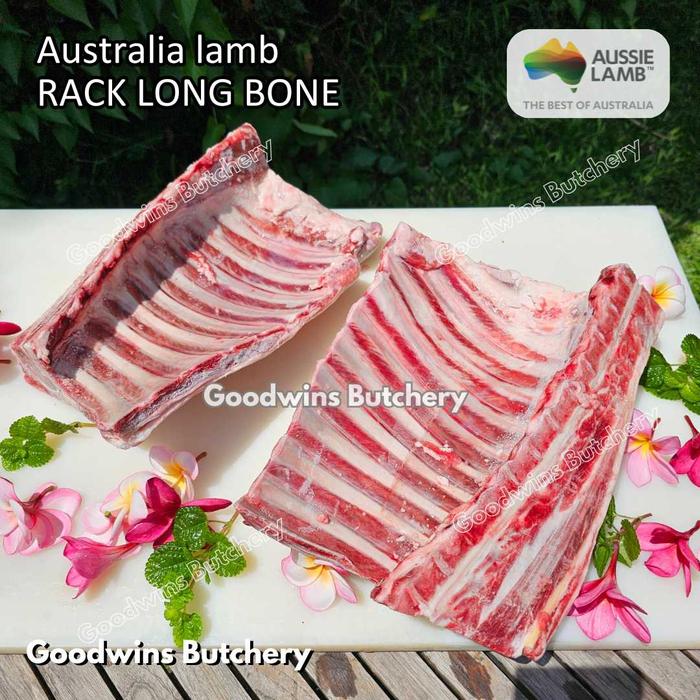 Beef Rack Import Promo Australia LAMB RACK 7-8ribs long bones +/- 1.2kg | daging tulang ...