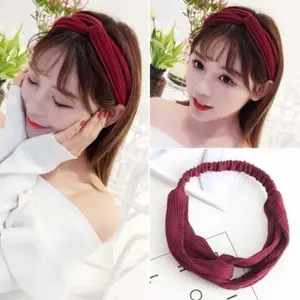 BD01 BD02 Bando Wanita Korea Headband Bandana Simpul Cewek Fashion Y1043
