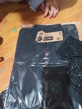 Product Review of Baju Koko Kurta Pria Motif Embos Terbaru Original Anwa Terlaris Atasan Dewasa Hitam Cream Kuning Maroon Navy Muslim Nyaman Putih Lembut  Variasi Panjang Pendek Tebal Katun Kombinasi Kerah Oblong from R**a 1