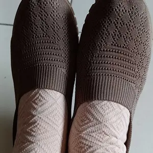 COLLIN Sepatu Rajut Slip On Wanita Kasual Sepatu Casual Comfy Nyaman Empuk Breathable Shoes - OS620/OS620-H