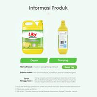 Gambar 【Promo Exclusive】LIBY Lemon Dishwashing Sabun Cuci Piring Liquid 1 Liter Pump - Cairan Pencuci Piring Pengangkat Minyak dengan Esensi Buah Lemon Segar 1 Kg / 1000 mL / 1 Liter - 1PCS LEMON  dari Liby Official_NEW Kab. Tangerang 5 Tokopedia