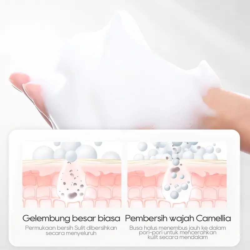 "FACIAL WASH" CLEAN AND WHITENING SOFTEN SKIN LIGHTEN SPOT CHALONESE Kotoran Membersihkan Cleanser Wajah Cleansing Berminyak 5