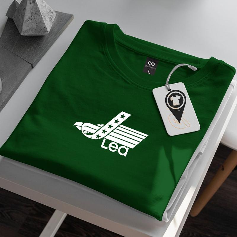 BELIK BAJU PROMO ..!!! Kaos Lengan Pendek Lea Text Putih Premium Pria Dan Wanita Quality Kaos Kekinian/ Kaos Kata-kata Sablon 5